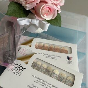 Color Street single surprise glitter overlay